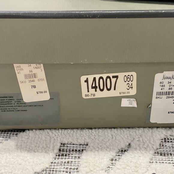 💥 TOM FORD💥 denim pin heel pump - Picture 8 of 10